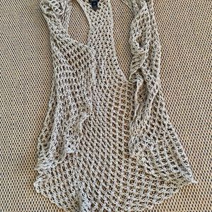 Crocheted Bohemian Sweater Vest